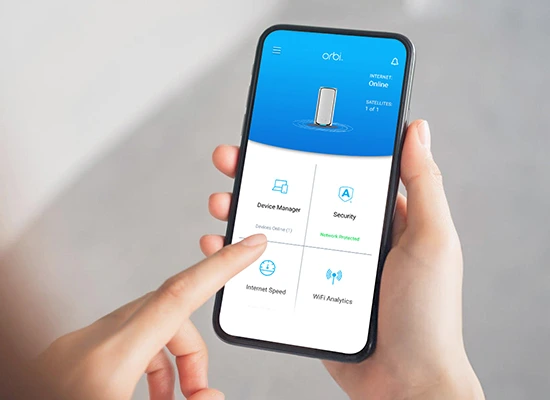 Orbi Mesh Login Through The Orbi App